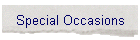 Special Occasions